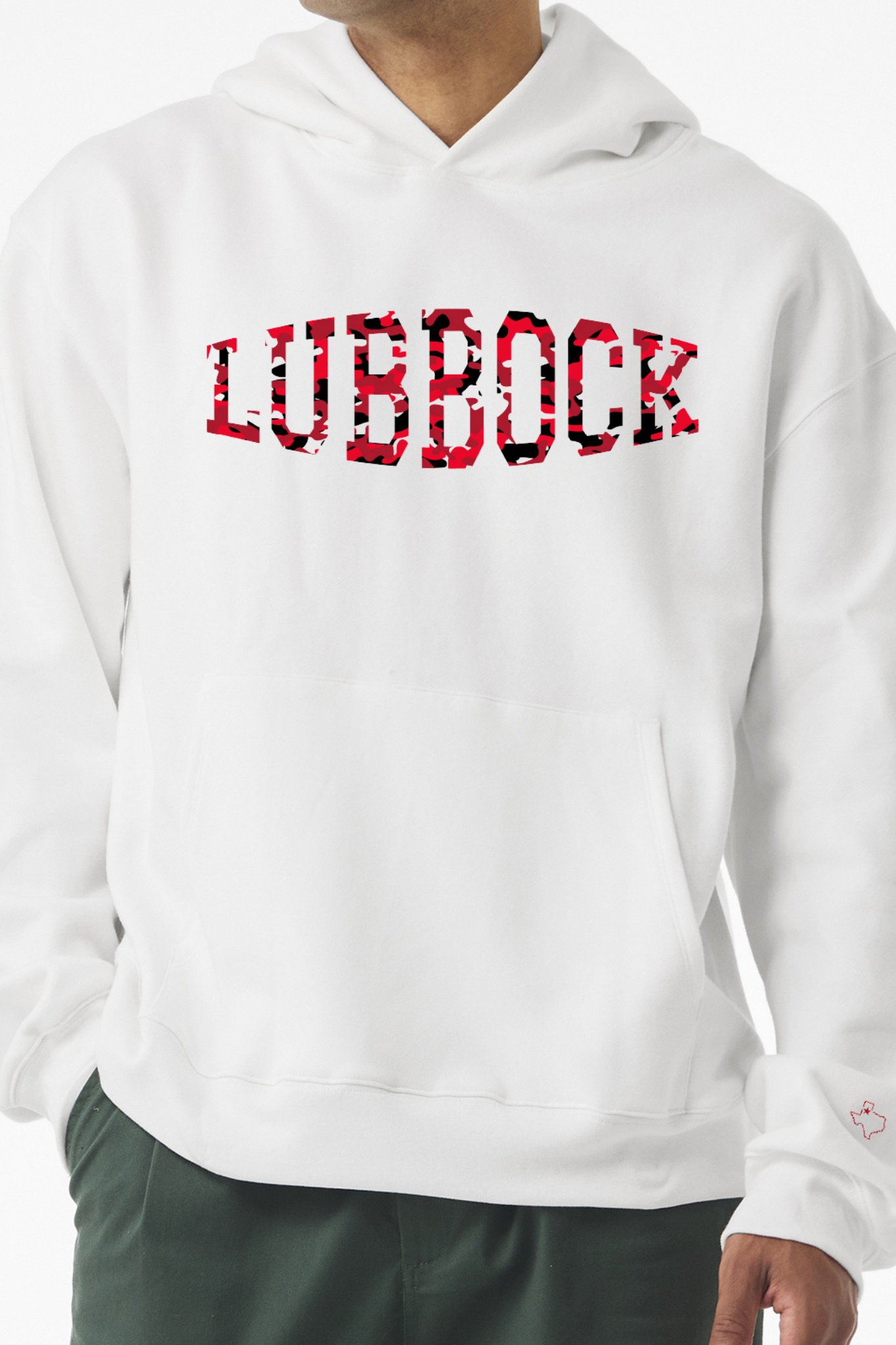 Lubbock Camo Hoodie
