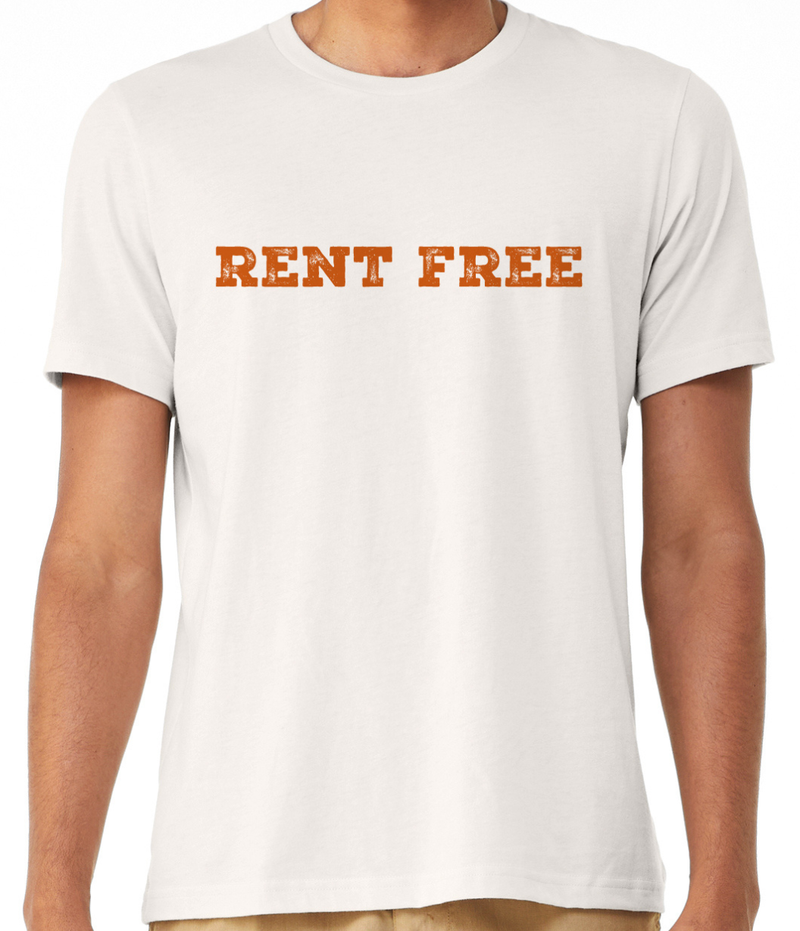 Texas "Rent Free" Tee