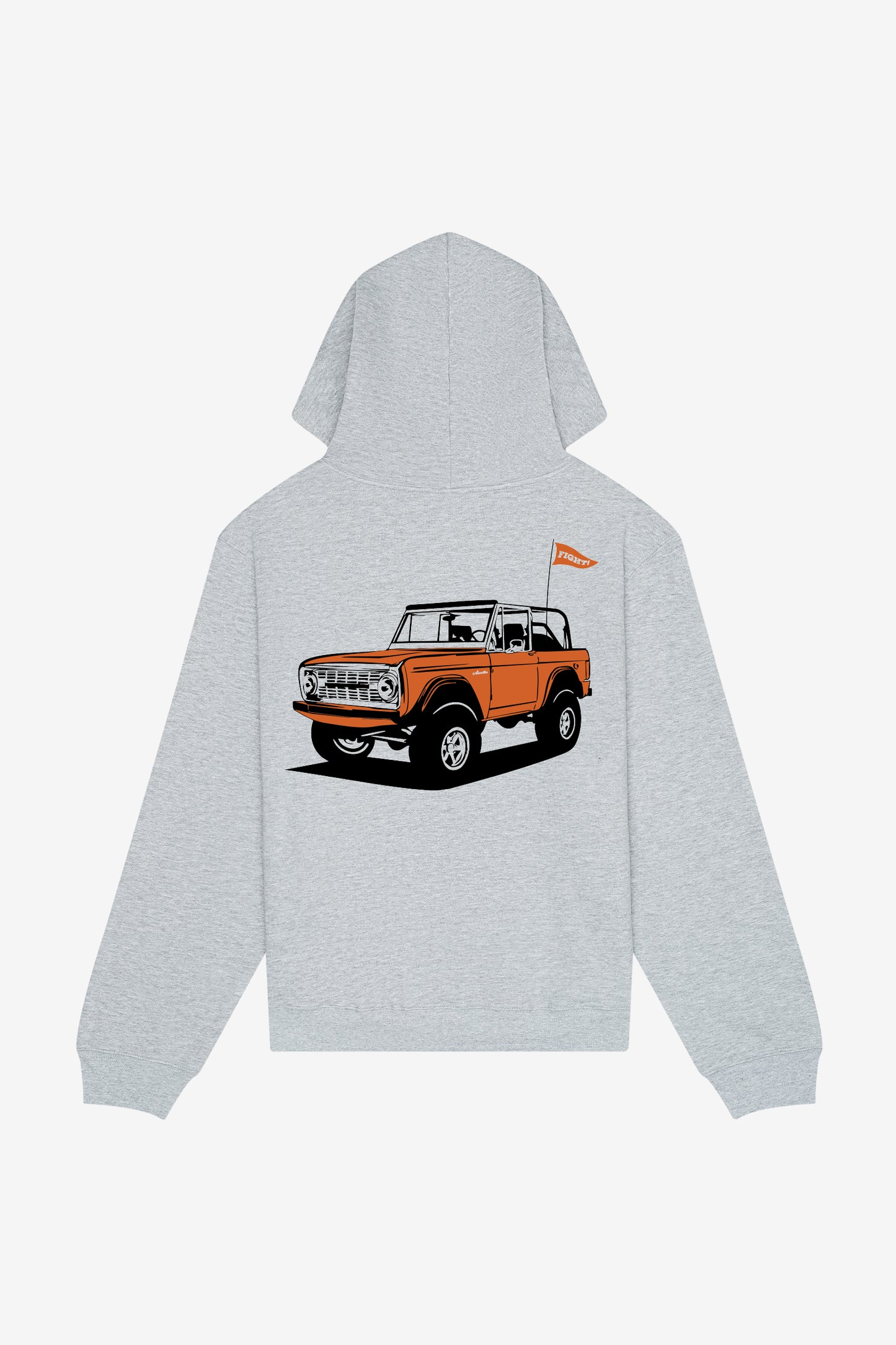 Austin Bronco - Hoody back [grey]