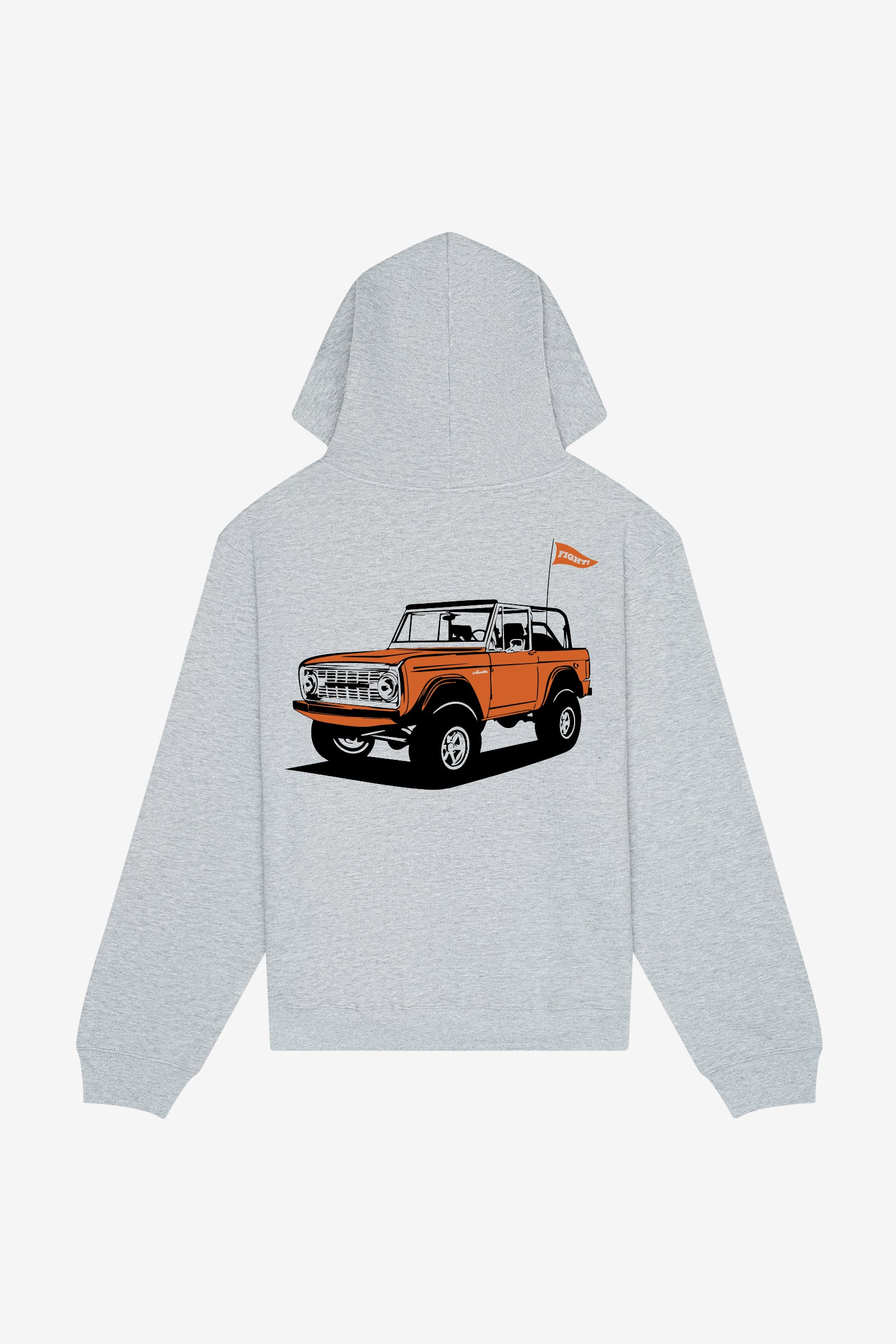 Austin Bronco - Hoody back [grey]