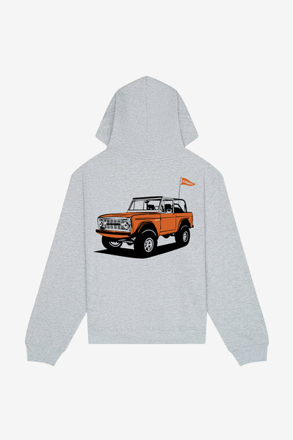 Austin Bronco - Hoody back [grey]