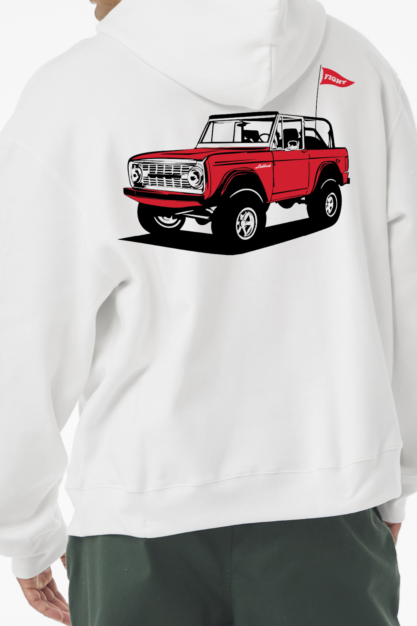 Lubbock Bronco Hoodie