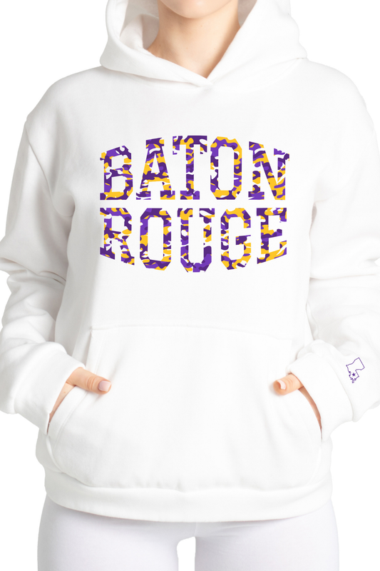 Baton Rouge Camo Hoodie
