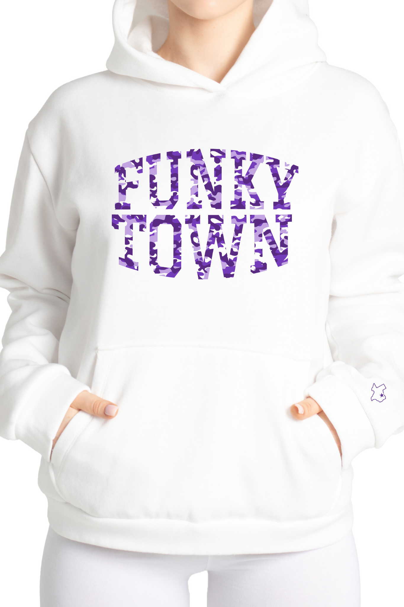Funky Town  Camo Hoodie