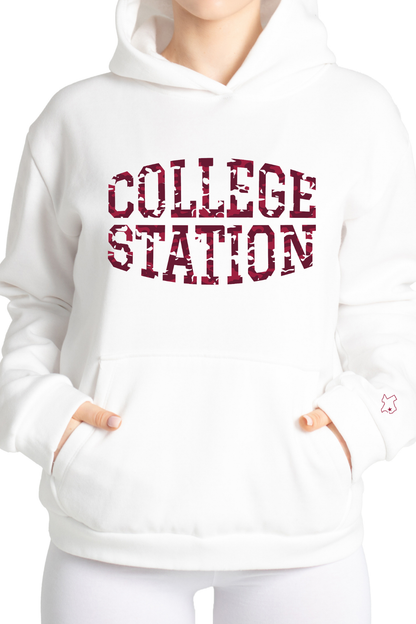 College Station Camo Hoodie