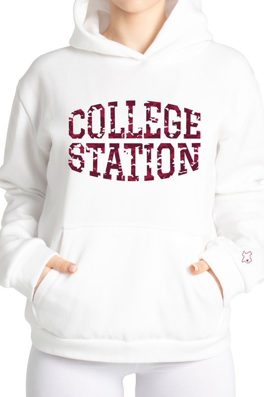 College Station Camo Hoodie