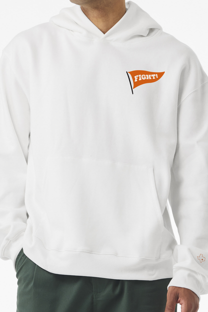 Austin Bronco - Hoody front [white]