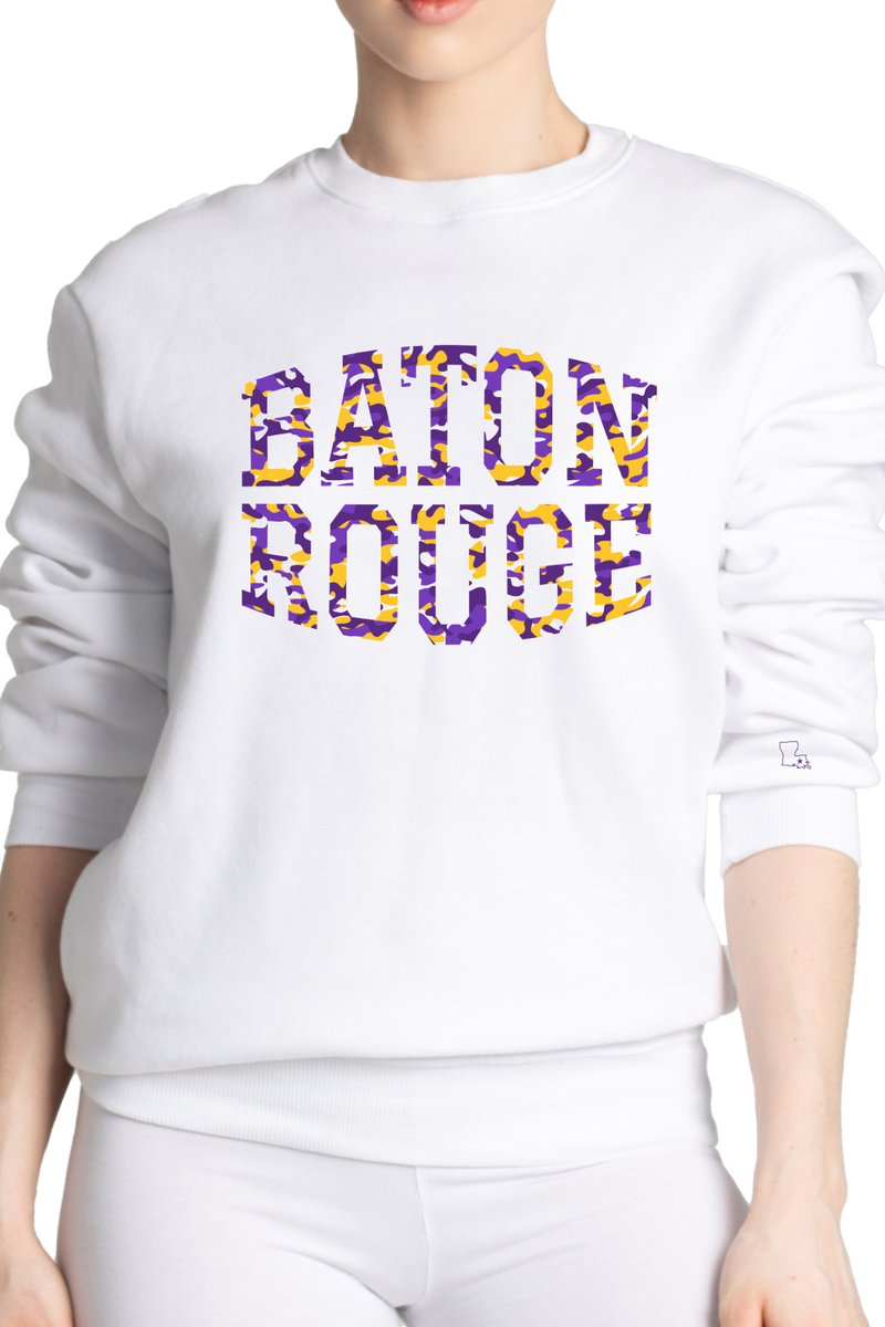 Baton Rouge Camo Sweatshirt