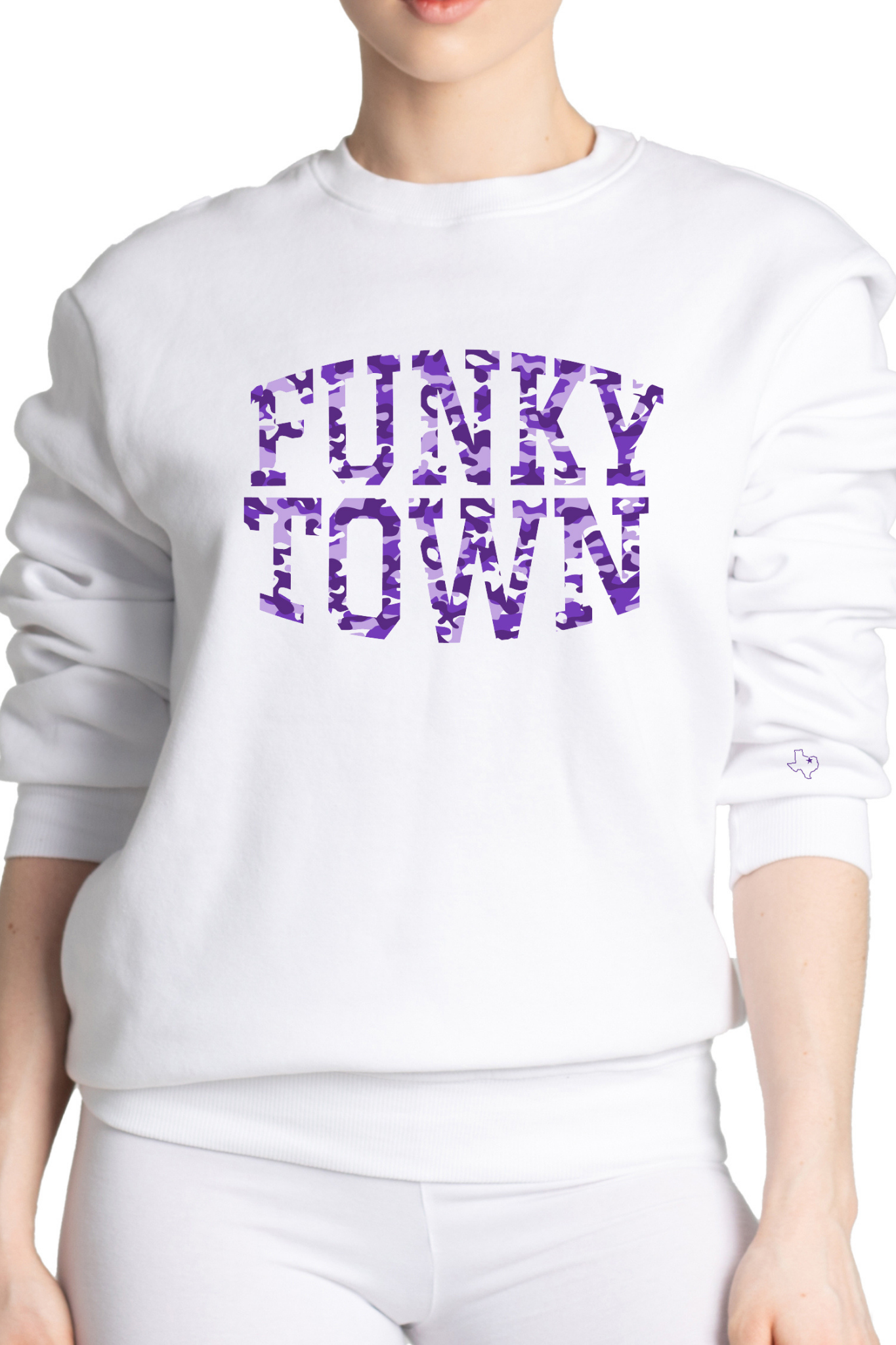 Funky Town Camo Sweatshirt