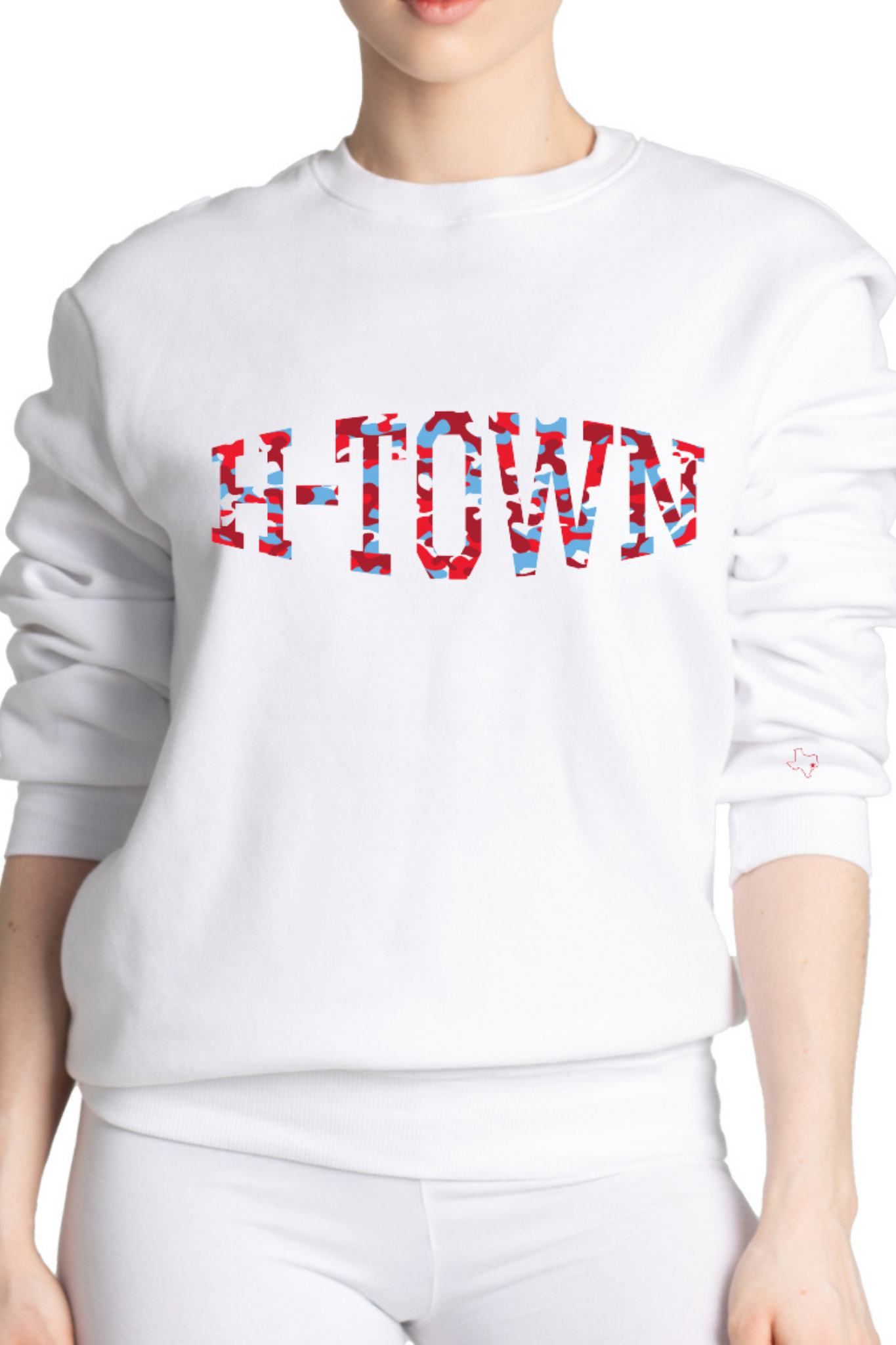 HTown Camo  Sweatshirt