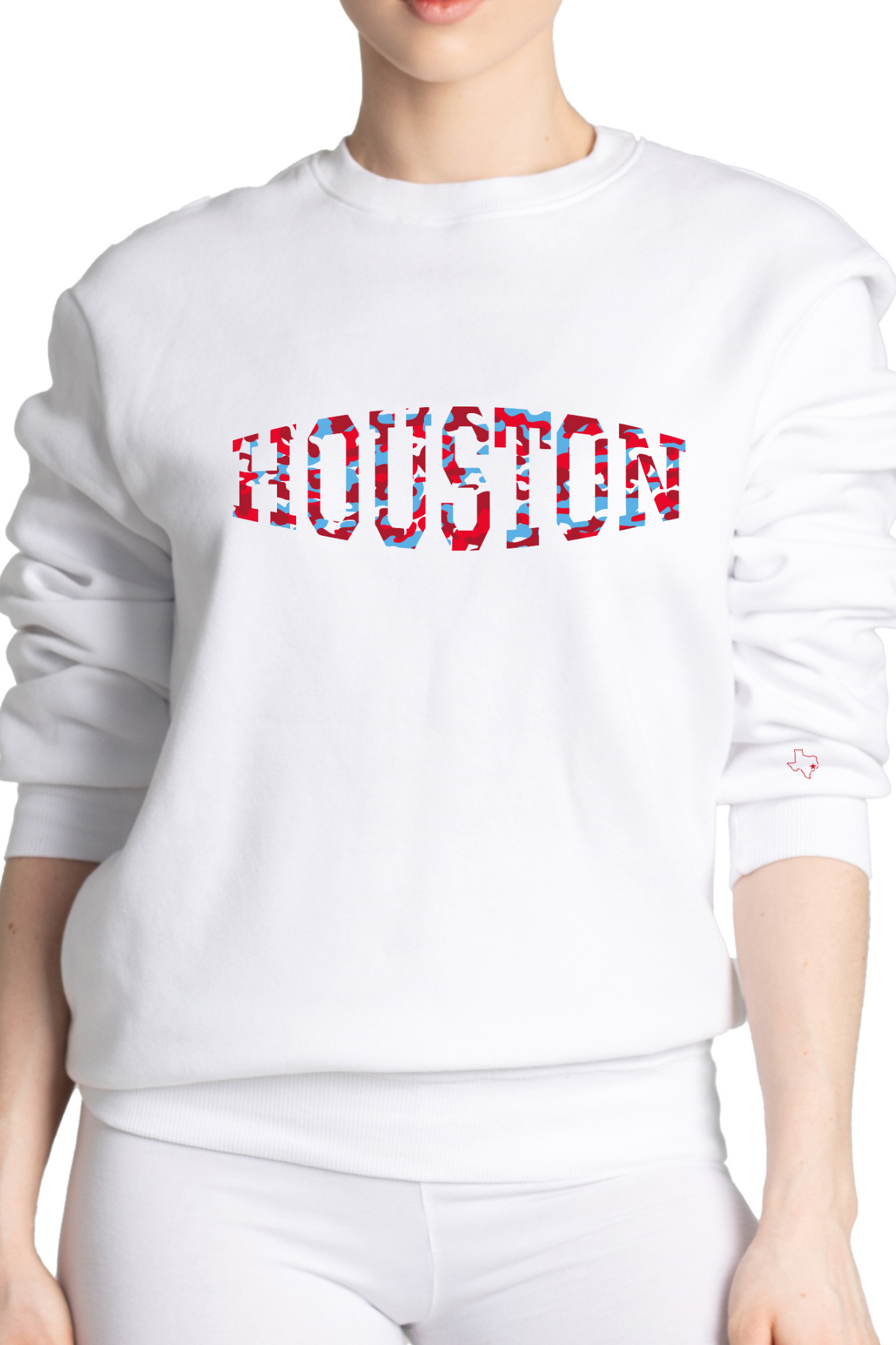 Houston Camo  Sweatshirt