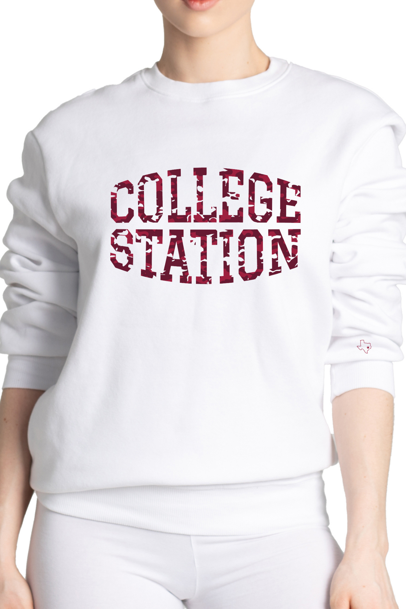 College Station Camo Sweatshirt