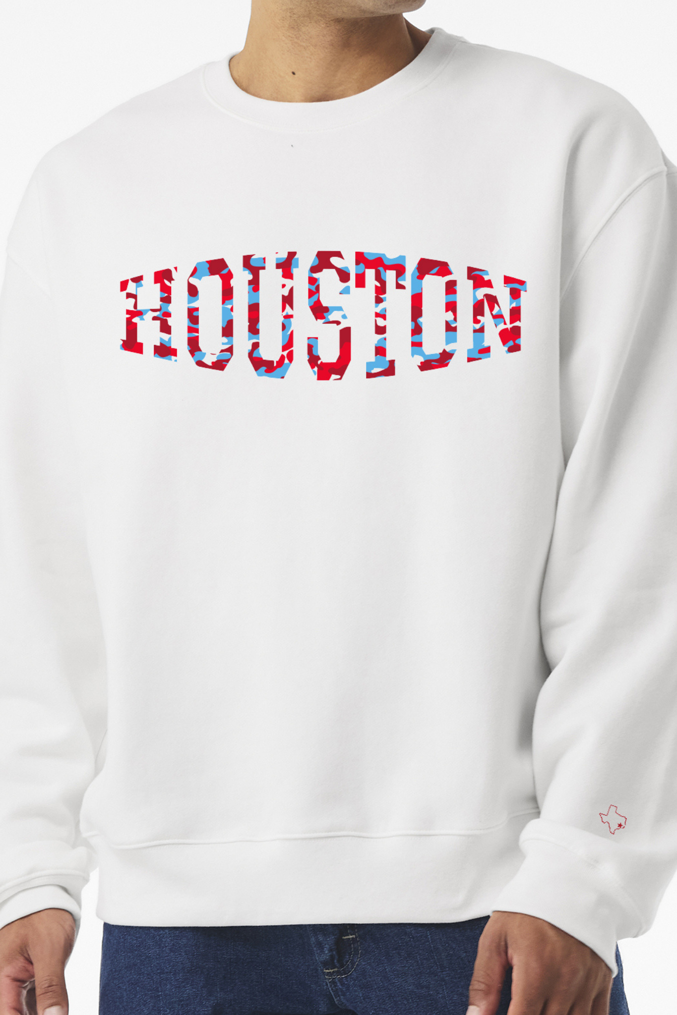 Houston Camo  Sweatshirt