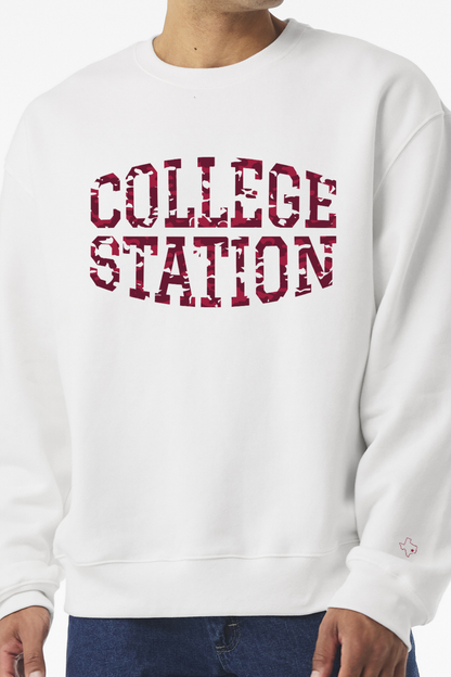 College Station Camo Sweatshirt