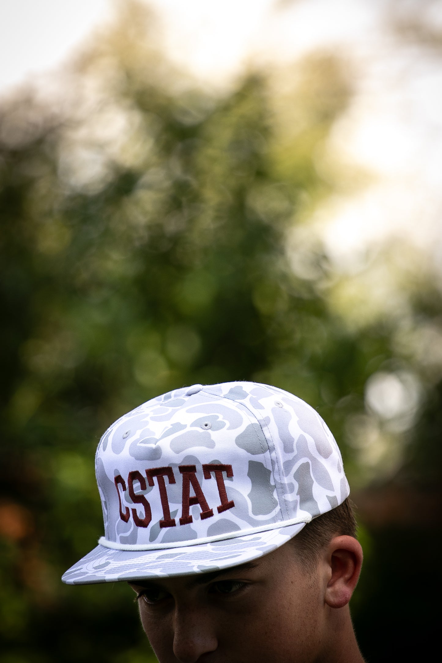 CStat College Camo Rope Hat