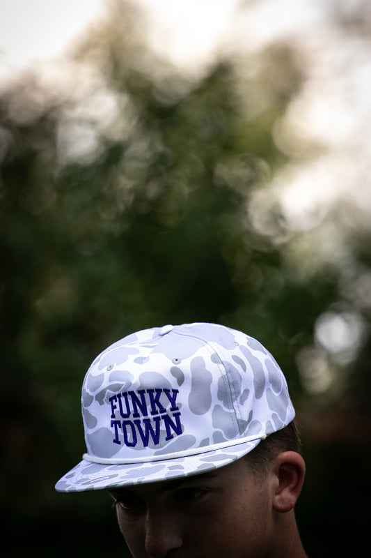 Funky Town College Camo Rope Hat
